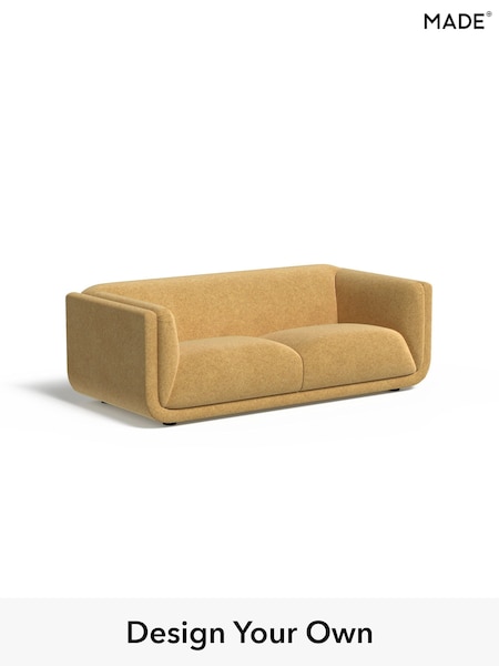 Soft Chenille Easy Clean/Yellow Ochre Jadis By Made (AB7973) | £1,375