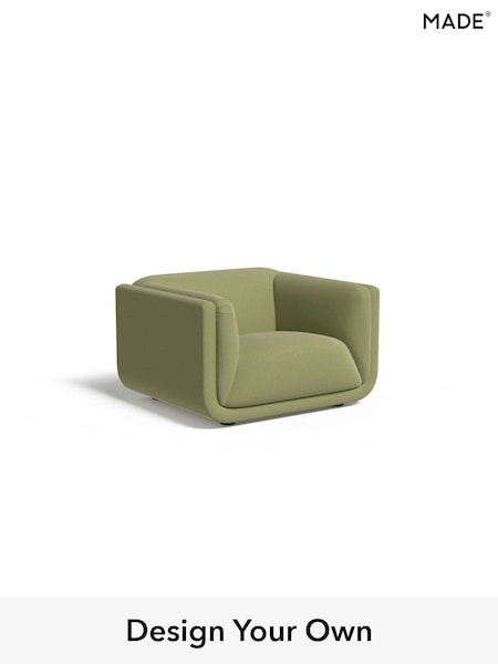 Soft Chenille Easy Clean/Green Tea Jadis By Made (AB7978) | £1,025