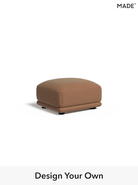 Soft Chenille Easy Clean/Dark Caramel Natural Jadis By Made (AB7979) | £399