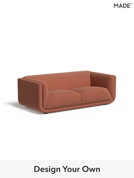 Soft Chenille Easy Clean/Paprika Orange Jadis By Made (AB7980) | £1,375
