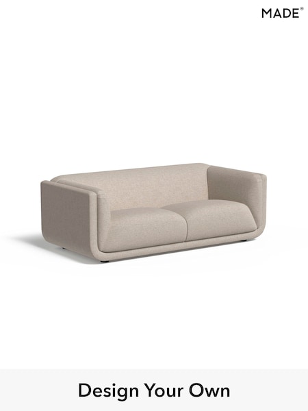 Textured Weave Easy Clean/Natural Jadis By Made (AB7992) | £1,299