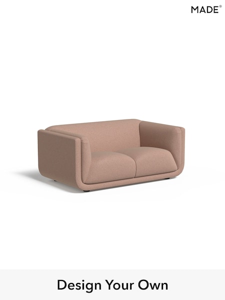 Textured Woven/Plaster Pink Jadis By Made (AB7995) | £1,275