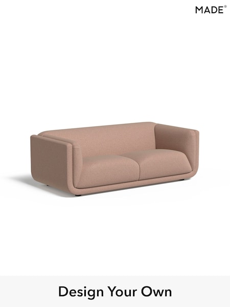 Textured Woven/Plaster Pink Jadis By Made (AB7995) | £1,375