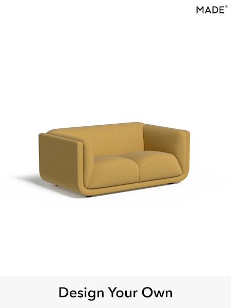 Textured Woven/Warm Ochre Jadis By Made (AB8100) | £1,275