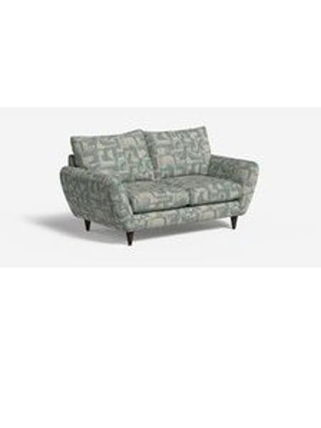 Caro Abstract Weave/Aqua Blue Tinsley By Made (AB8102) | £950