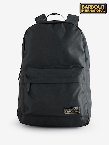 Barbour® International Knockhill Essential Black Backpack (AB8203) | £70