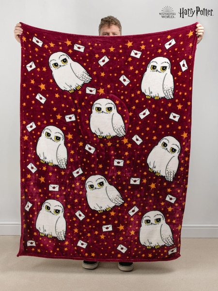 Harry Potter Hedwig Cushion Blanket (AB8262) | £30