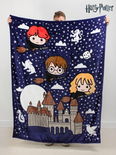 Harry Potter Cushion Blanket (AB8264) | £30