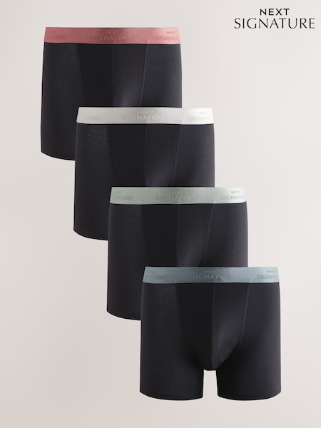 Black Signature Trunk Boxers (AB8424) | £26