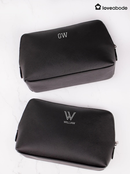 Personalised Mens Accessory Wash Bag (AB8556) | £18