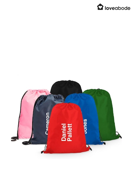 Personalised Full Name PE Gymsac (AB8575) | £15