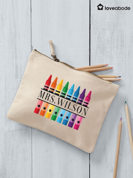 Personalised Teachers Accessories Bag (AB8649) | £15
