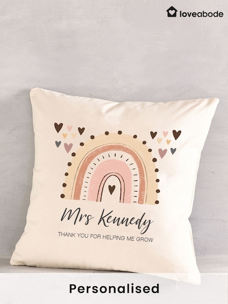 Personalised Teachers Gift Cushion (AB8661) | £23