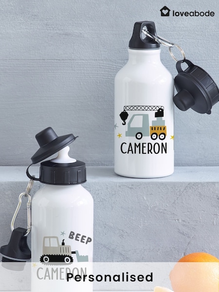 Loveabode Personalised Back To School Water Bottle (AB8664) | £15