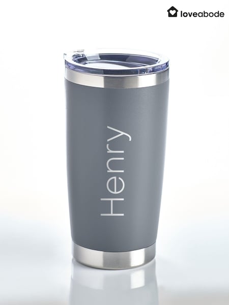 Personalised Travel Mug by Loveabode (AB8677) | £18