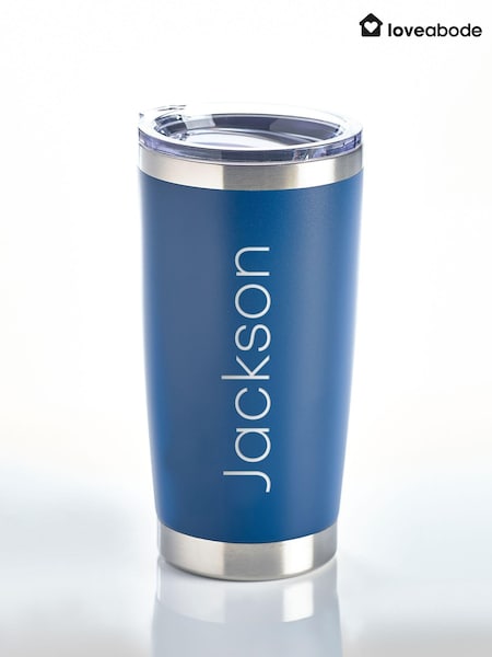 Personalised Travel Mug by Loveabode (AB8684) | £18