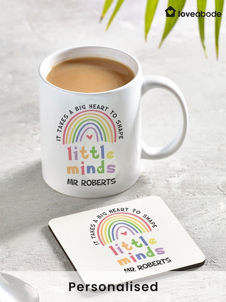 Loveabode Personalised Teachers White Mug (AB8695) | £15