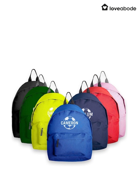 Personalised Football Rucksack (AB8724) | £20