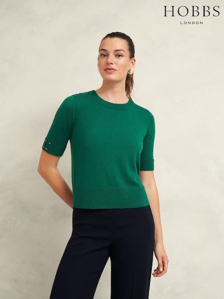 Hobbs Green Leanne Jumper (AB9169) | £69