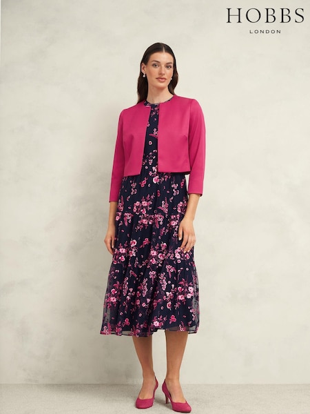 Hobbs Light Pink Elize Jacket (AB9180) | £139