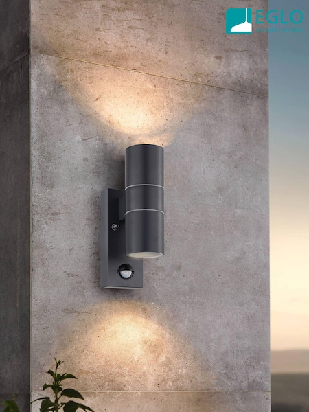 Eglo Anthracite Grey Riga 5 LED Outdoor Wall Light (AB9187) | £65