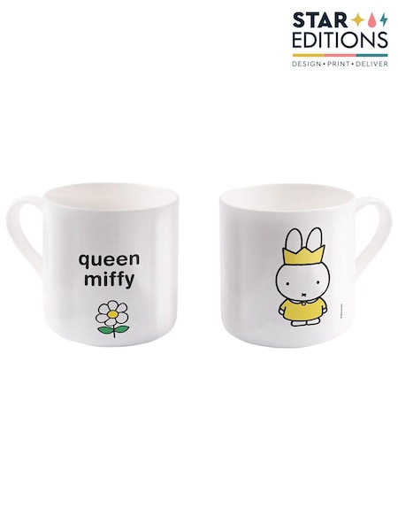 Star Editions Personalised Queen Miffy White Mug (AB9520) | £20