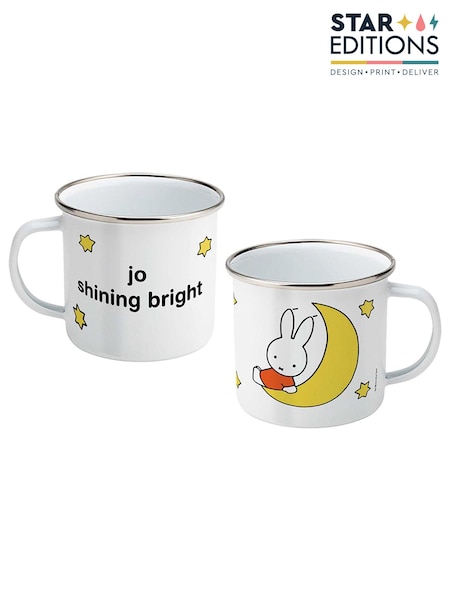 Star Editions Personalised Miffy Shining Bright White Mug (AB9521) | £15