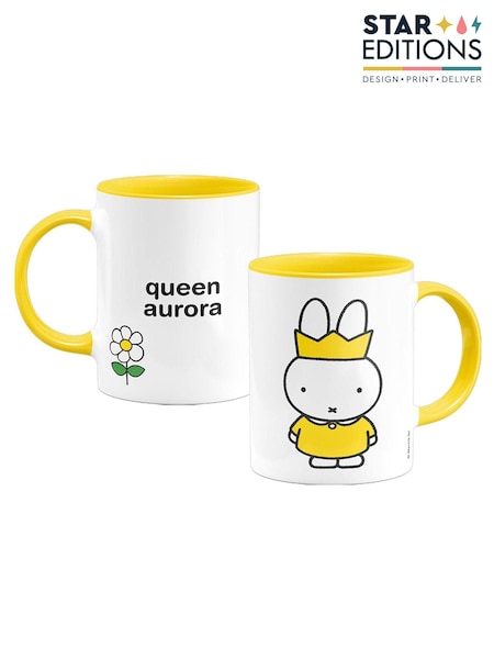 Star Editions Personalised Queen Miffy White Mug (AB9522) | £15