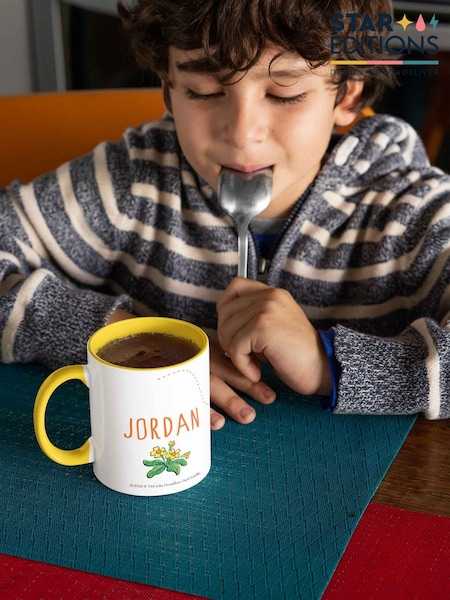Star Editions Yellow Personalised Mouse Coloured Insert Mug (AB9523) | £15