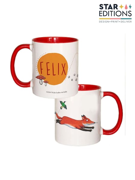 Star Editions Red Personalised Gruffalo Mug (AB9553) | £15