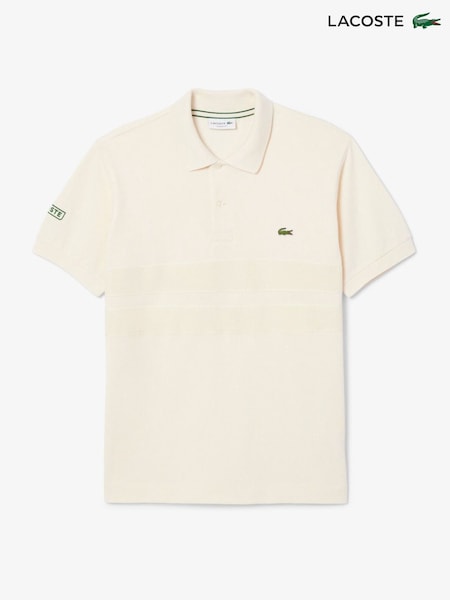 Lacoste Classic Fit Mesh Insert Polo Shirt (AB9635) | £110