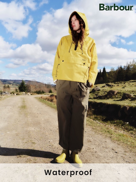 Barbour® Yellow Lola Waterproof Smock Jacket (AC0514) | £179