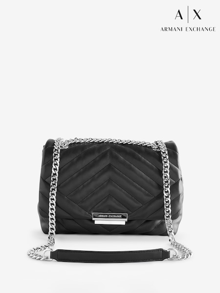 Armani Exchange Messenger Black Bag (AC0553) | £180