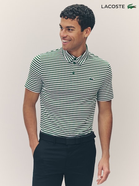 Lacoste Regular Fit Ultra Dry UV Protect Stretch Golf Polo Shirt (AC0705) | £105