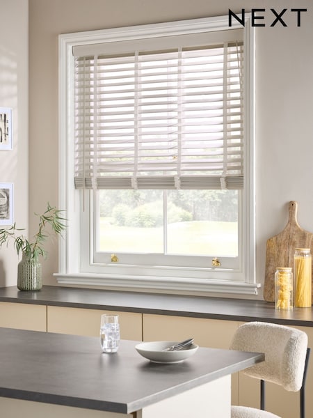 Malvern Cream 50mm Slat Venetian Blind (AC0713) | £40 - £100