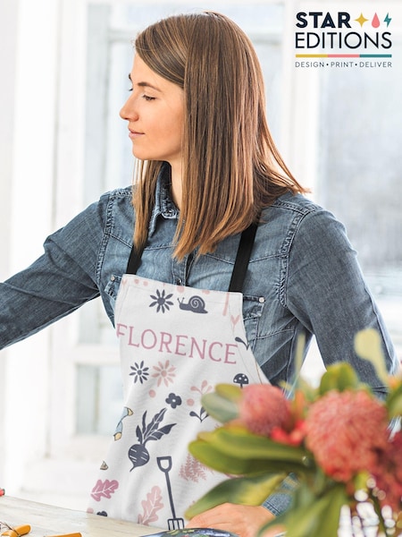 100% Cotton Personalised Peter Rabbit Apron by Star Editions (AC0948) | £25