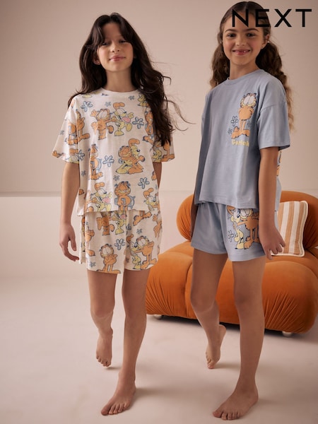 Blue Short Pyjamas 2 Pack (3-16yrs) (AC1123) | £25 - £32