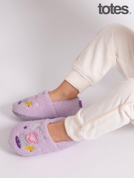 Totes Pink Childrens Peppa Pig Slippers (AC1159) | £16