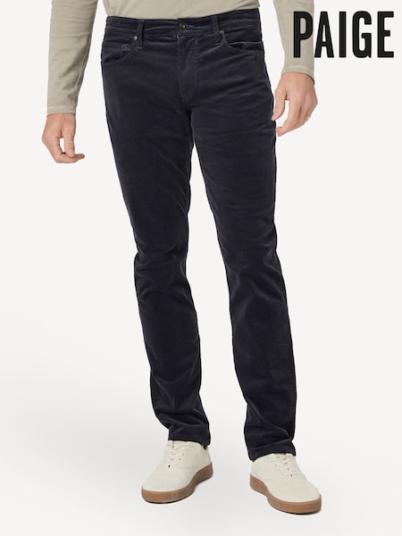 Paige Navy Blue Lennox Trousers (AC1623) | £125