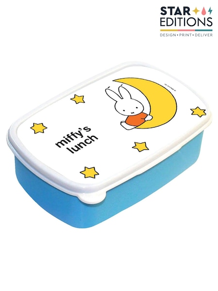 Star Editions Blue Personalised Miffy Shining Bright Lunchbox (AC1653) | £15