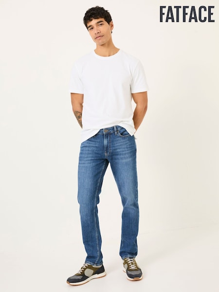 FatFace Blue Slim Fit Jeans (AC1810) | £59