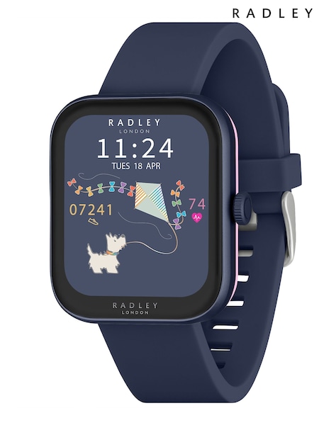 Radley Blue Series 32 Navy Silicone Strap Smart Watch (AC1938) | £50