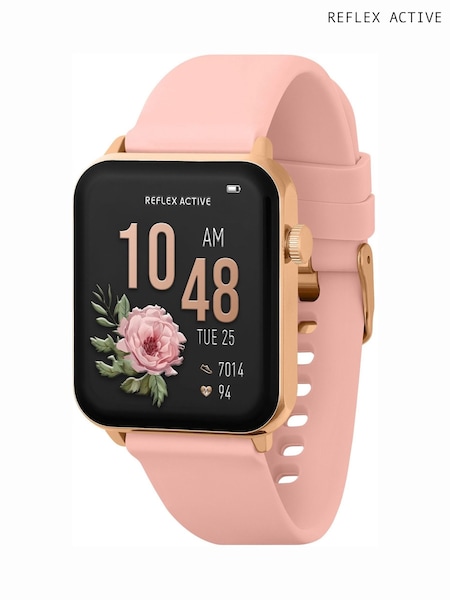 Reflex Active Pink Series 30 Smart Calling Amoled Watch (AC1980) | £60