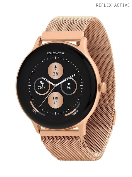 Reflex Active Gold Tone Series 22 Mesh Strap Watch (AC1985) | £55