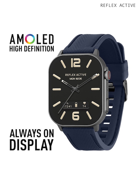 Reflex Active Blue Series 29 Smart Calling Amoled Watch (AC1998) | £65