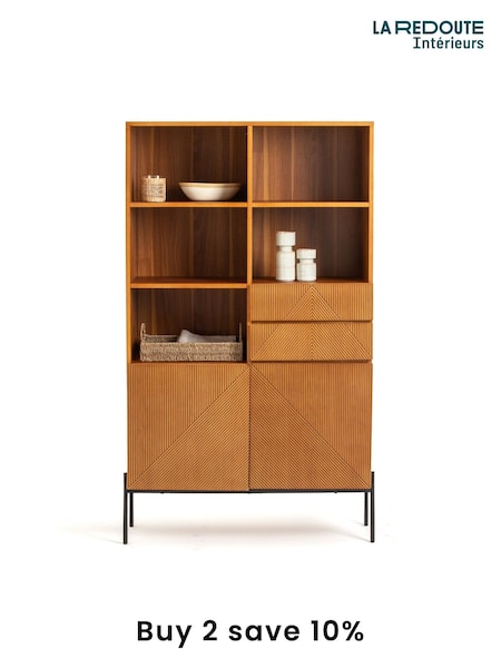 La Redoute Intérieurs Oak Lodge Vintage Bookcase (AC2752) | £950