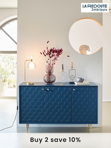 La Redoute Intérieurs Prussian Blue Luxore Buffet Sideboard (AC2782) | £375