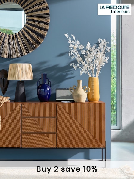 La Redoute Intérieurs Oak Lodge 2 Door 2 Drawer Sideboard (AC2801) | £750