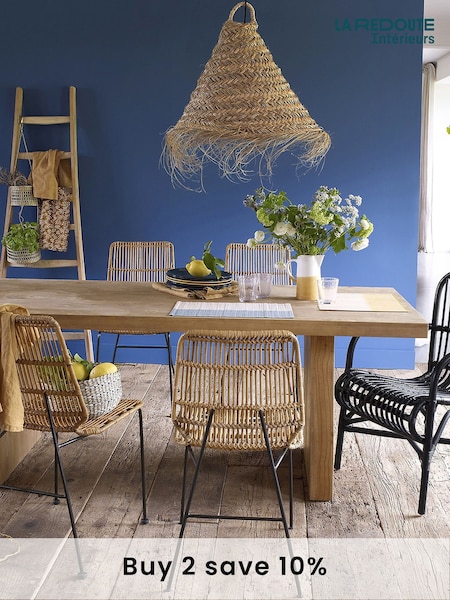 La Redoute Intérieurs Wax Pine Malu Pine 6 to 8 Seater Dining Table (AC2818) | £450