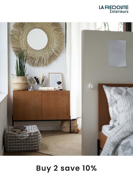 La Redoute Intérieurs Oak Lodge Vintage 2 Door Sideboard (AC2820) | £550